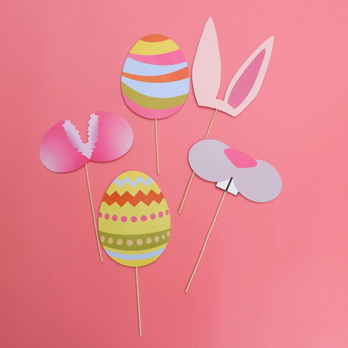 

28PCS Easter Photography Props Party Photography Prop for Store Home Evening Party