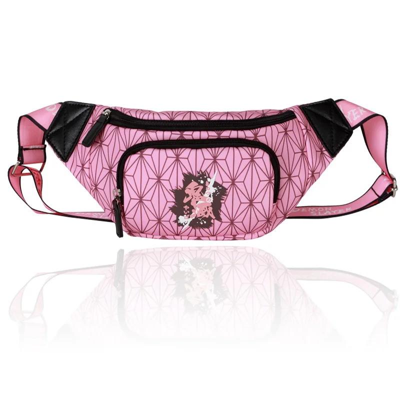 E-Mell One Piece Tokyo Ghoul Demon Slayer Attack on Titan Kamado Tanjirou Nezuko Agatsuma Zenitsu Waist Packs Bags