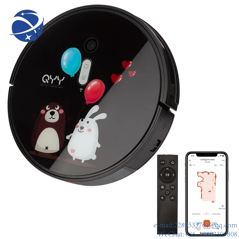 

YYHC A Self Auto Home Rechargeable Robot Vacuum Cleaner Mop