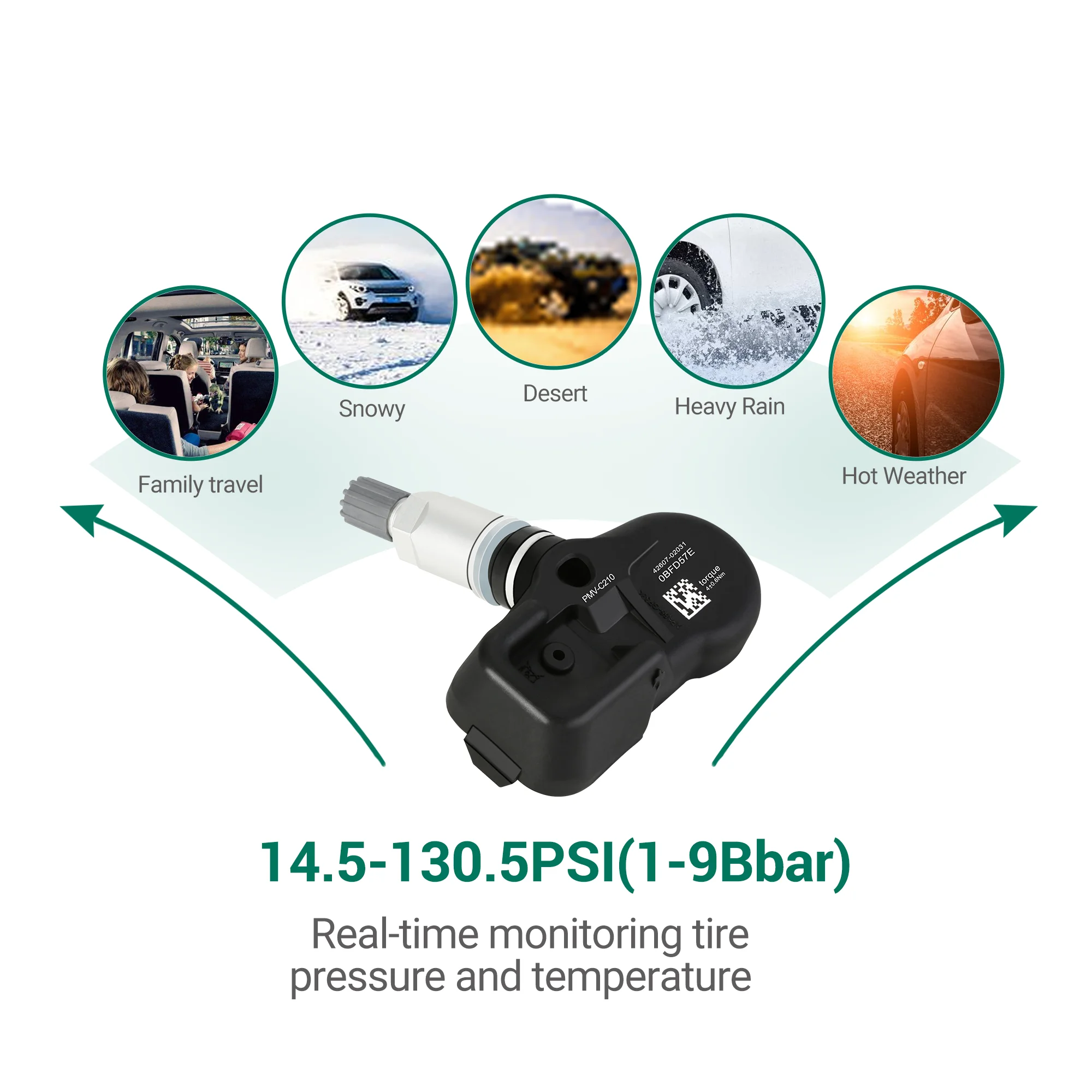 Досуперса 4260733021 / 4260733022 Датчик TPMS для серии CT ES Серия GS GX HS IS LFA LS IQ TC