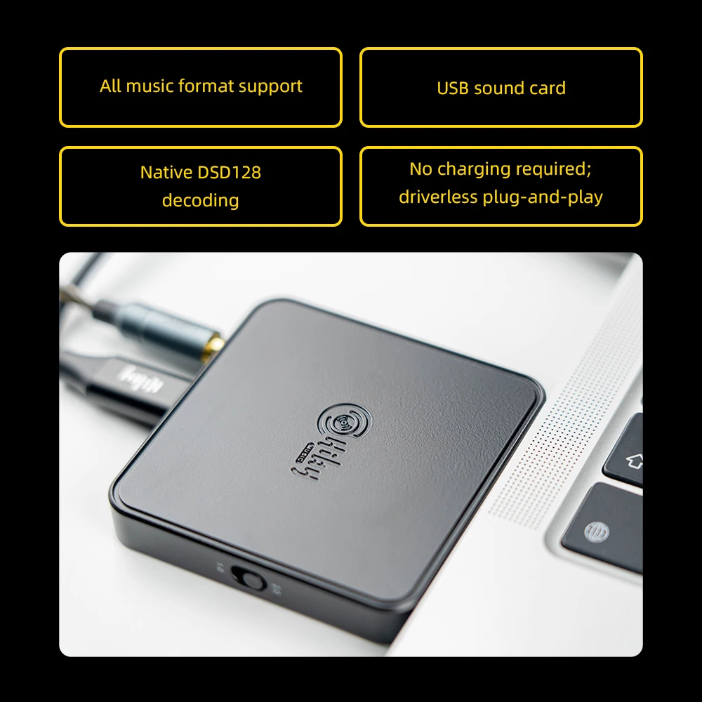 HiBy FD1 Портативный USB DAC усилитель для наушников декодер усилителя аудио HiFi MQA DSD SE