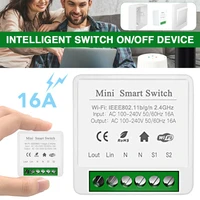 mayrit 1pc mini 2 4ghz wi fi smart onoff switch ac 100 240v portable wireless control smarts devices home accessories