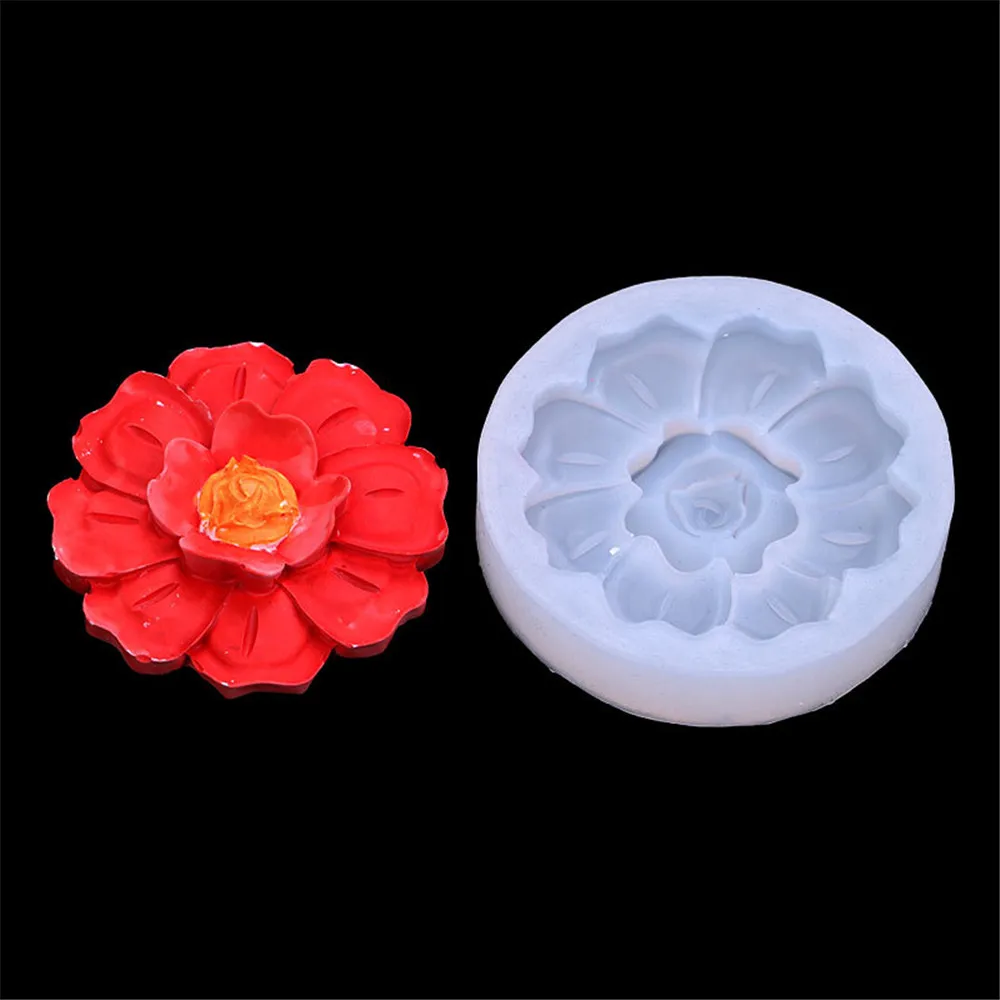 

3D Rose Flower Silicone cake Mould Cake Decorating Tools DIY Baking Fondant Silicone Mold Soap Mould