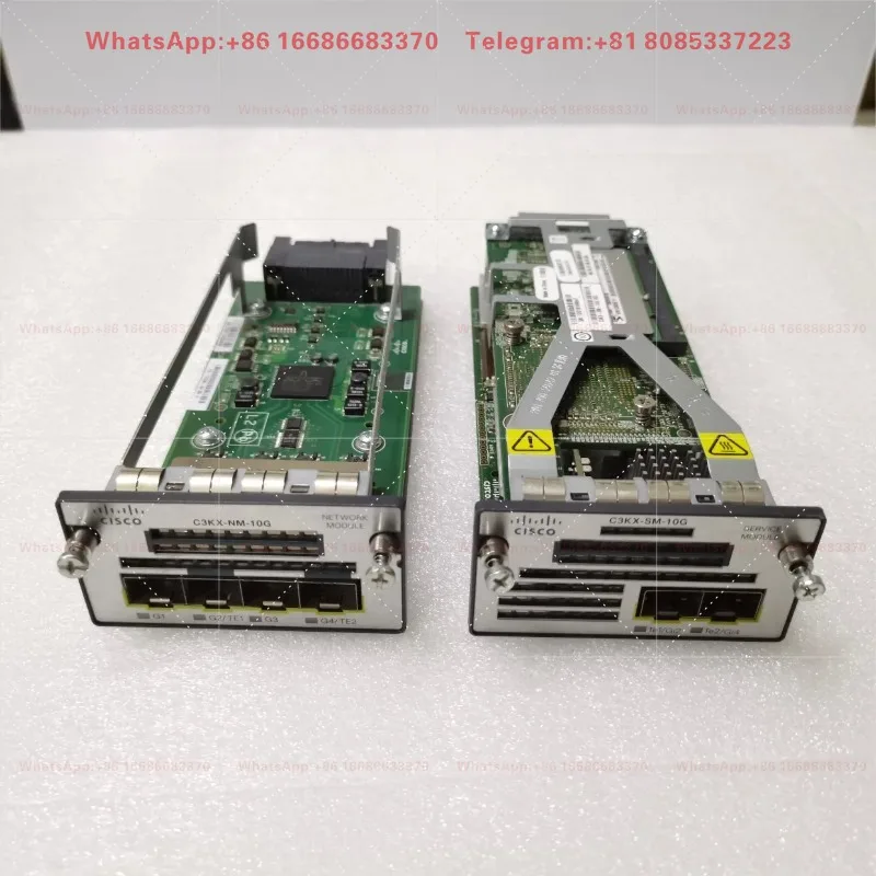 Фото Коммутатор Cisco C3KX-NM-10G с 2 портами 10 Gigabit для серий WS-C3560X и 3750X, C3KX-SM-10G №2