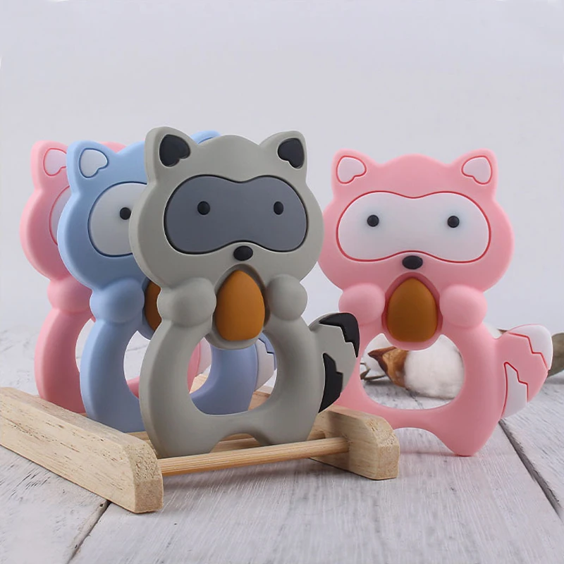 

1 шт., детский силиконовый Прорезыватель для зубов