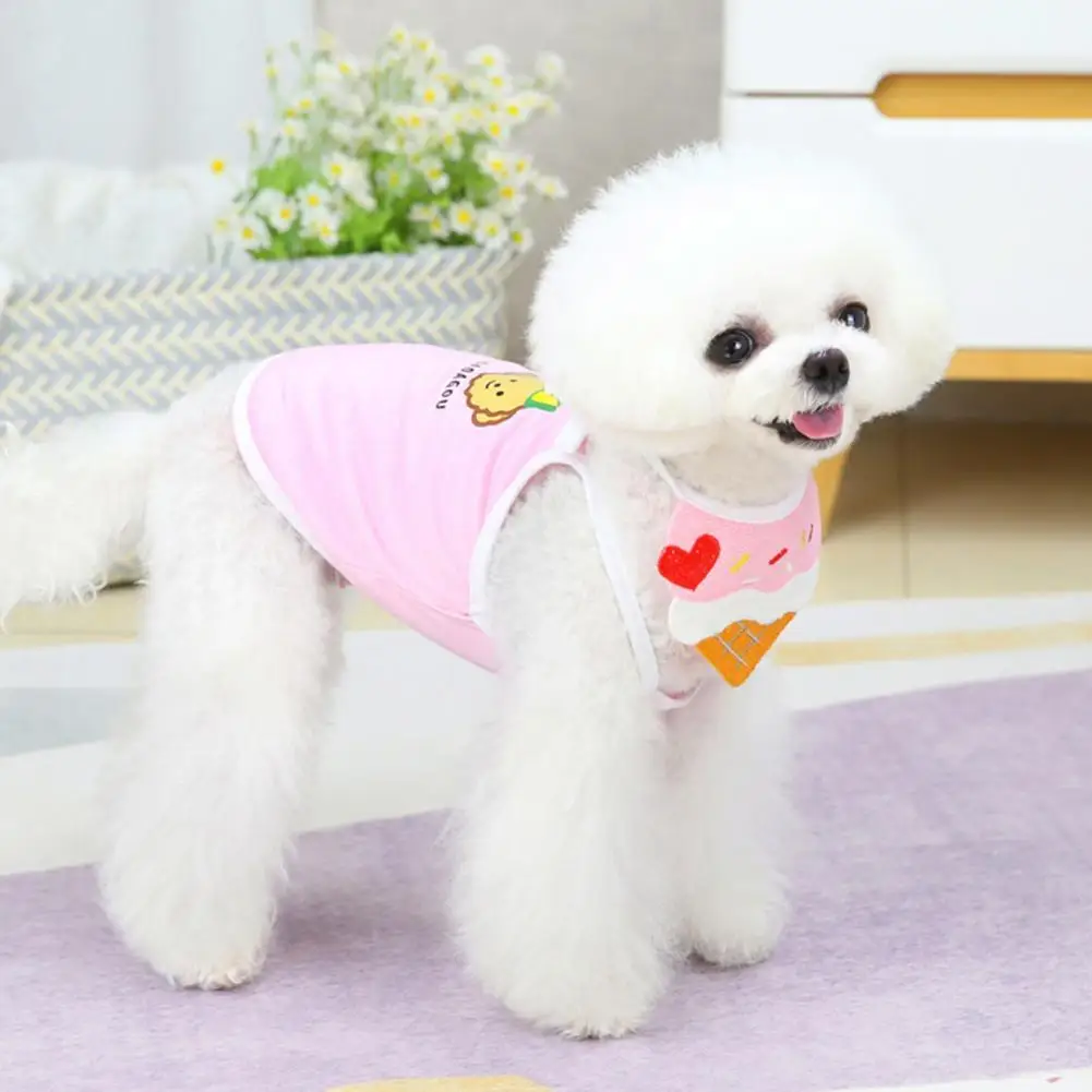 

Хлопок 2 шт./компл. модная мини-одежда для домашних животных жилет разноцветный костюм для домашних животных милая одежда для щенка