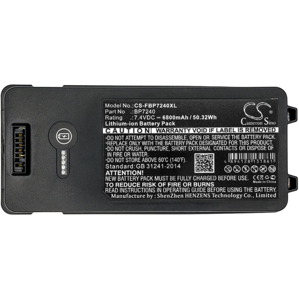 

Cameron Sino 6800mA Battery for Fluke 753,754,754 VIP1,754 VIP2 BP7240
