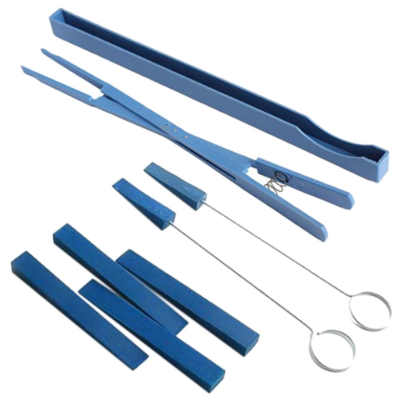 

Универсальный нейлоновый бесшумный зажим, комплект из 2 предметов для настройки пианино, профессиональная Настройка пианино, инструменты д...