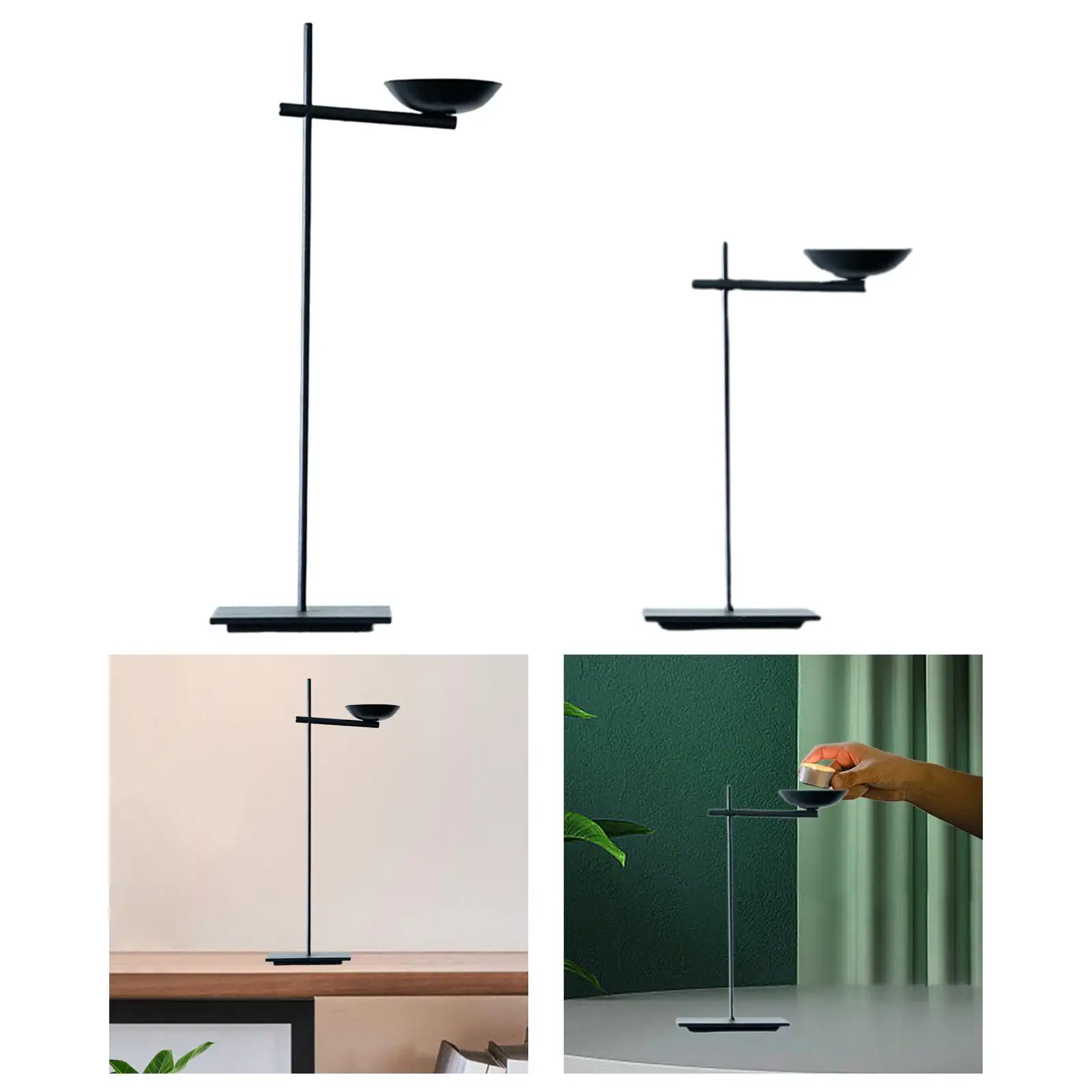 Железные подсвечники прочный подсвечник для гостиной ресторана столешницы