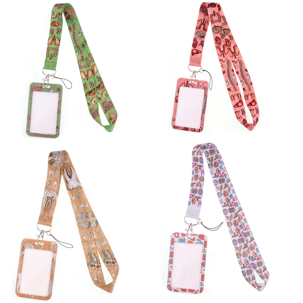 Ремешок на шею CB233 для человеческих органов шнурок ключей держатель карт и