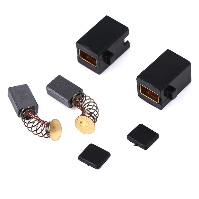 

1Pair Carbon Brush With Holder For TSB1300/5500 Impact Drill Spare Parts New