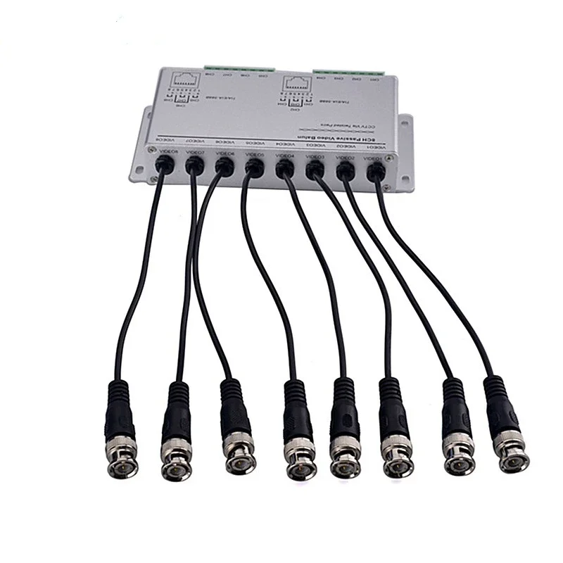 

ESCAM 4CH HD CVI/TVI/AHD Passive Transceiver 4Channels Video Balun Adapter Transmitter BNC to UTP Cat5/5e/6 Cable 720P 1080P
