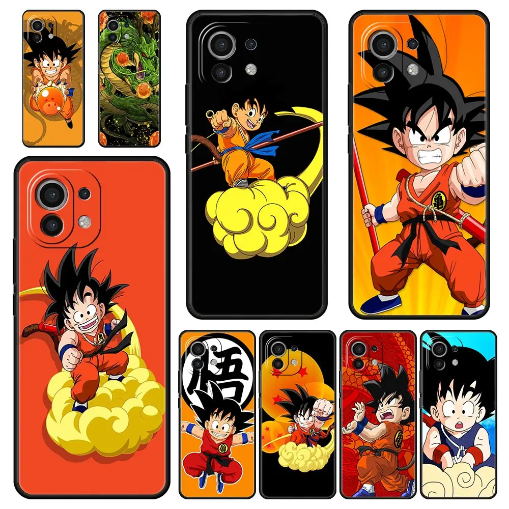 

Dragon Ball Cute Sun Phone Case For Xiaomi Poco X3 NFC M3 F3 M4 Mi 12 11 Ultra Note 10 Lite 11X 11T 10T Pro 5G 9T 11i Cover