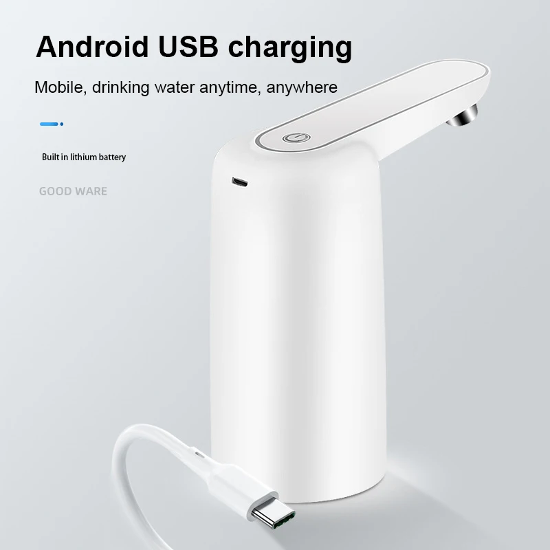 

Usb Charge Portable Water Dispenser Mini Barreled Drink Dispenser Automatic Wireless Water Bottle Pump Water Electric Pump