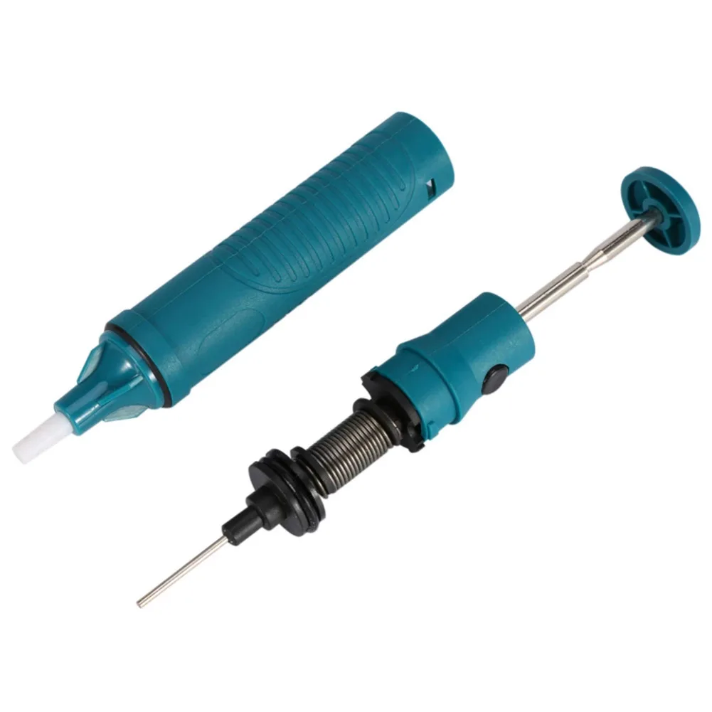 

Durable Desoldering Pump Tin Welding 270*70*30mm Blue Circuit Boards Hand-Held Lightweight Plastic Replacement
