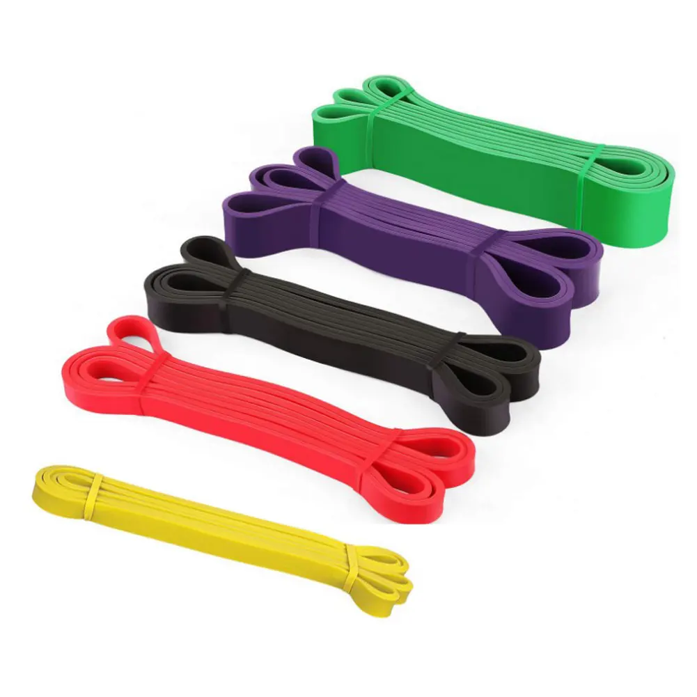 

Fitness Rubber Bands Resistance Band Unisex 2080mm Yoga Elastic Bands Loop Expander for Exercise Sports Pull Rope Equipment