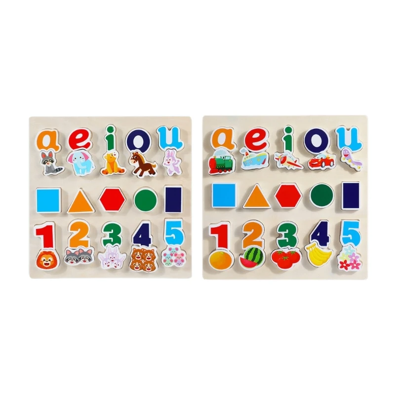 

Children Geometric Board Toy 3-D Puzzle Shape Learning Education Toy Baby Gift