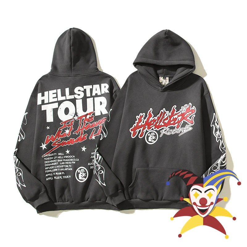 

Толстовка с логотипом Hellstar Studios для мужчин и женщин, толстовка с капюшоном Hellstar, свитшоты, Пуловеры С Логотипом Звезды