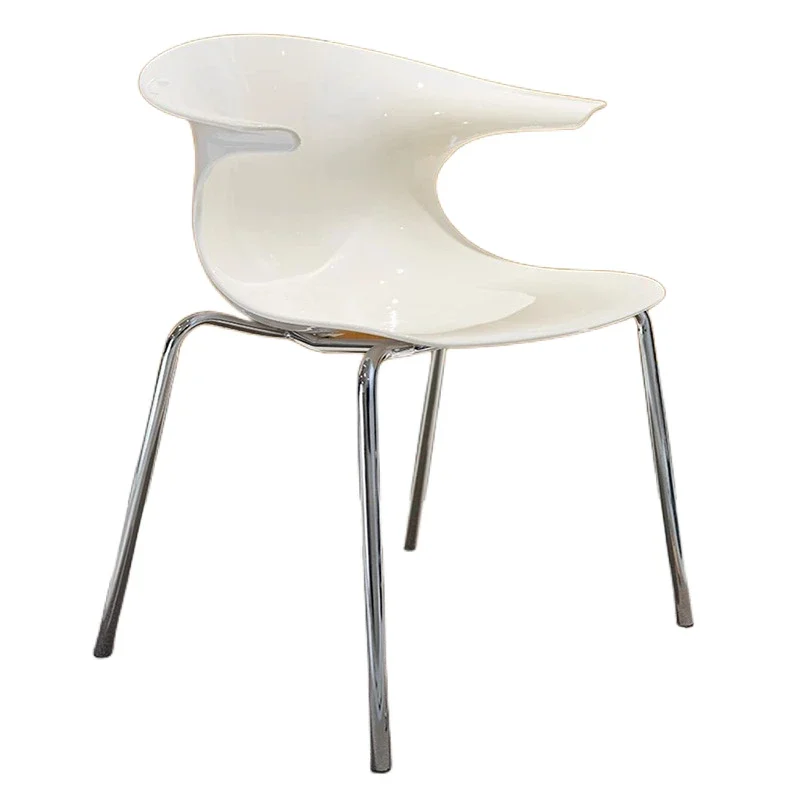 Мобильные столовые акцентные пластиковые стулья игровой обеденный уголок