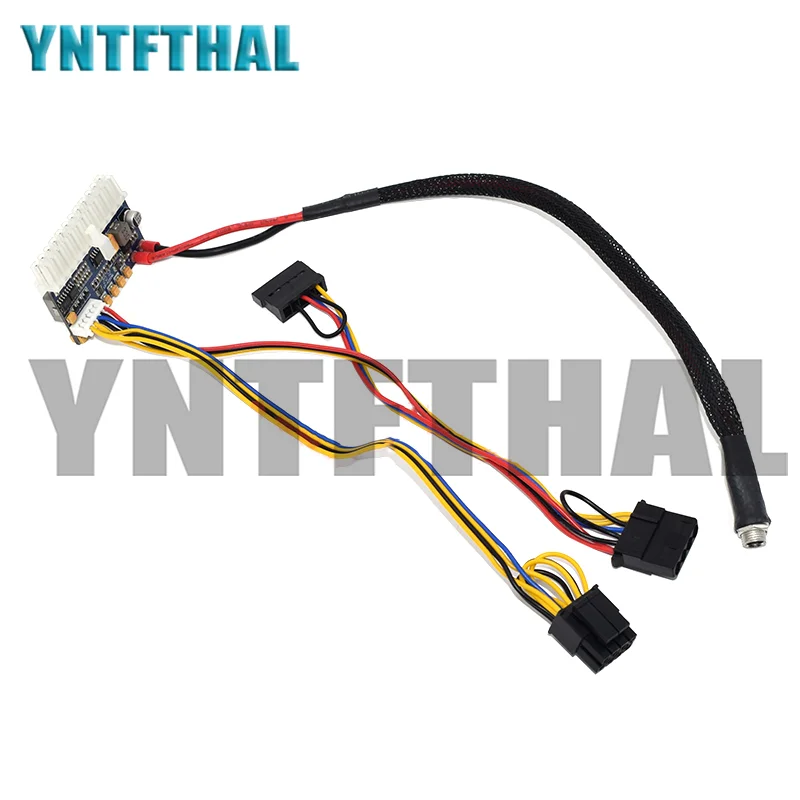 Центральный процессор 4p + 4p 24-контактный блок питания DC-ATX 12 В вход 250 Вт выходной переключатель Φ ATX MINI ITX ПК кабель питания ПК компьютер