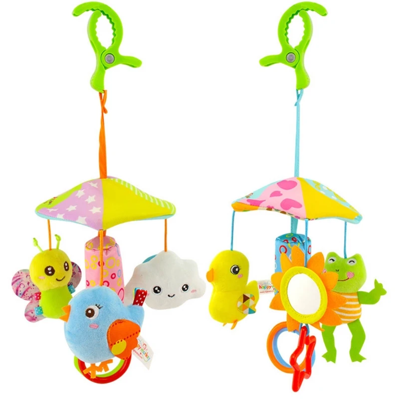 

Baby Bed Hanging Cotton Decoration with Bell Inside Interactive Toy Infant Gift