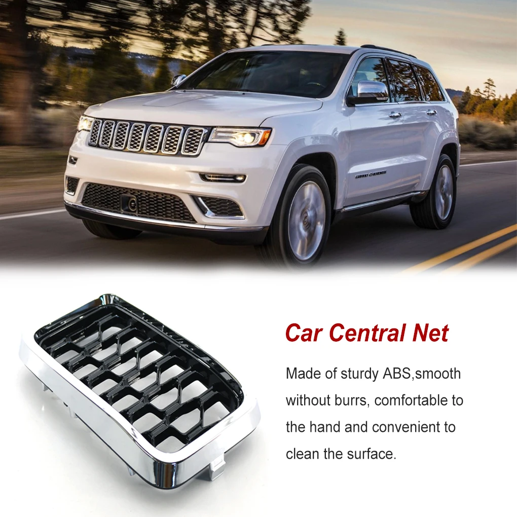 

Bumper Grille Washable Front Grilles Car Fittings Craftsmanship Rust-proof Cars Network Anti-shook Center Mesh