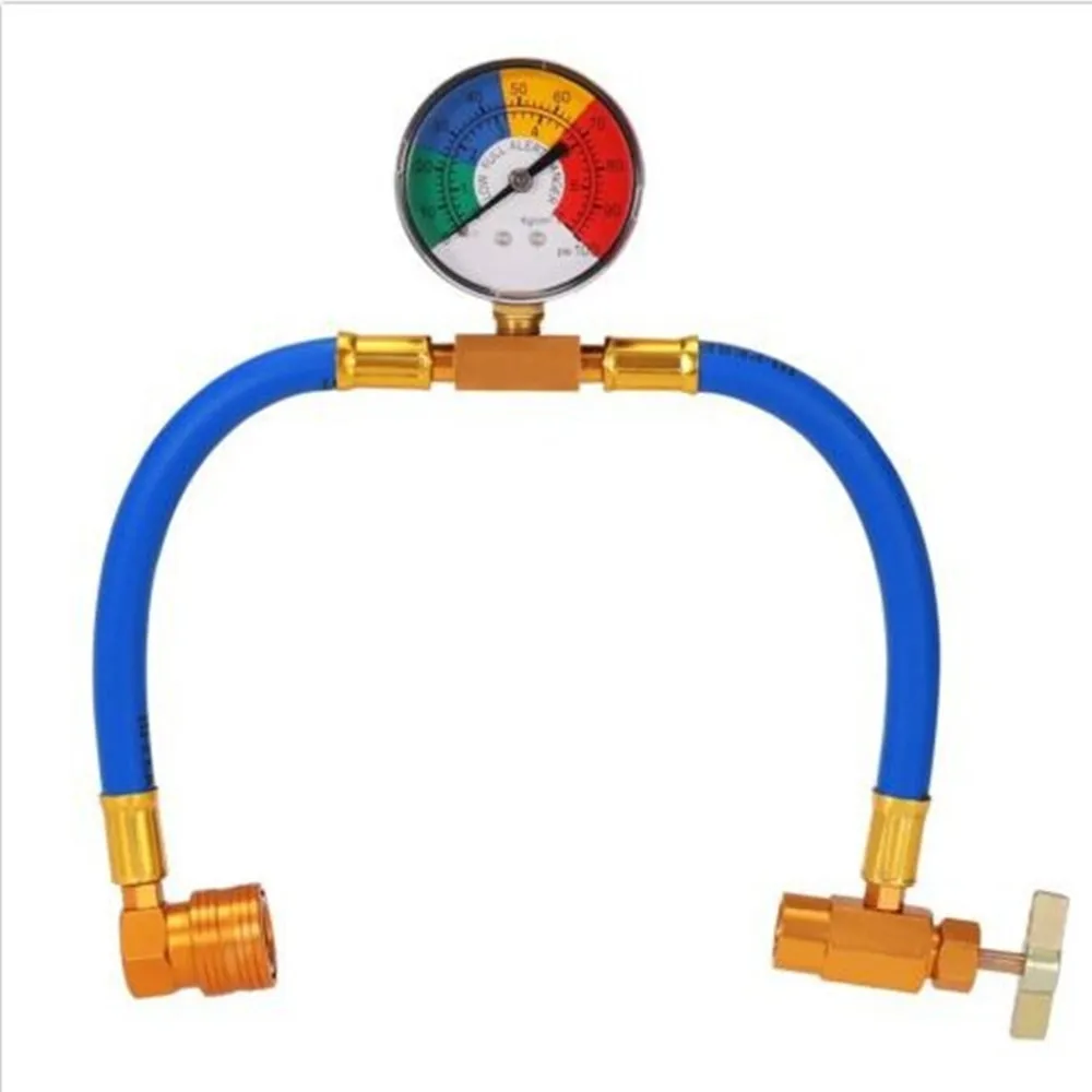 

Air Conditioning Tools Freon r134a Air Conditioning Charging Hose Gauge r134a Refrigerant Valve Opening and Charging Pipe