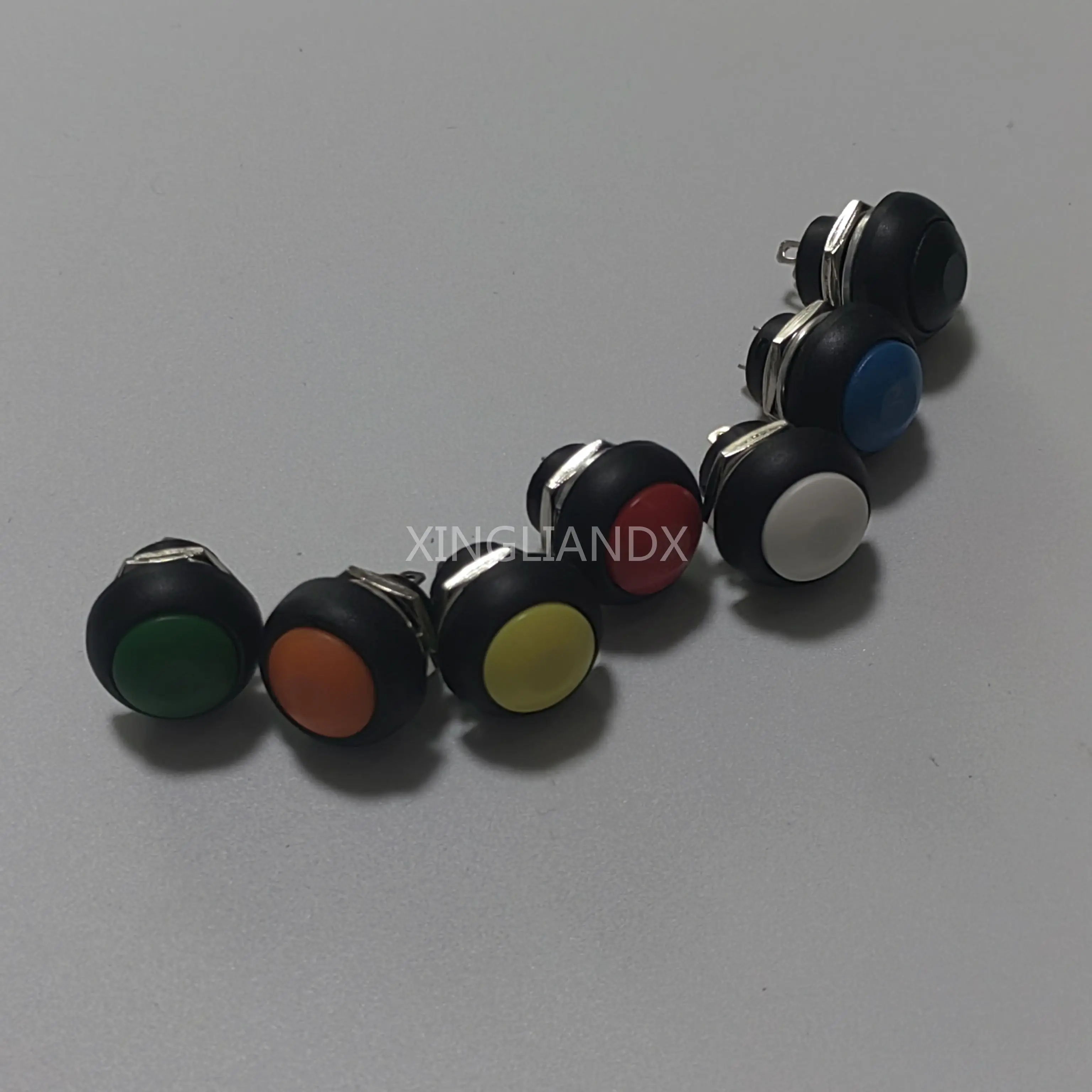 PBS-33B 2PIN 12 мм постоянного тока переменного 3A/125 В 1A/250 пластиковые круглые