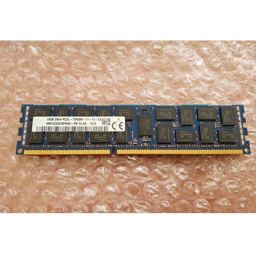 

For SK Hynix RAM 16GB 16G 2RX4 PC3L-12800R HMT42GR7BFR4A-PB Server Memory High Quality Fast Ship