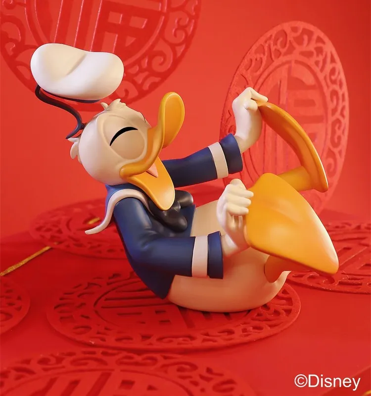 

Модные игрушки ручной работы Disney, оригинальные модели Дональда, утки, Микки и Минни, настольные украшения для автомобиля, милые подарки на день рождения