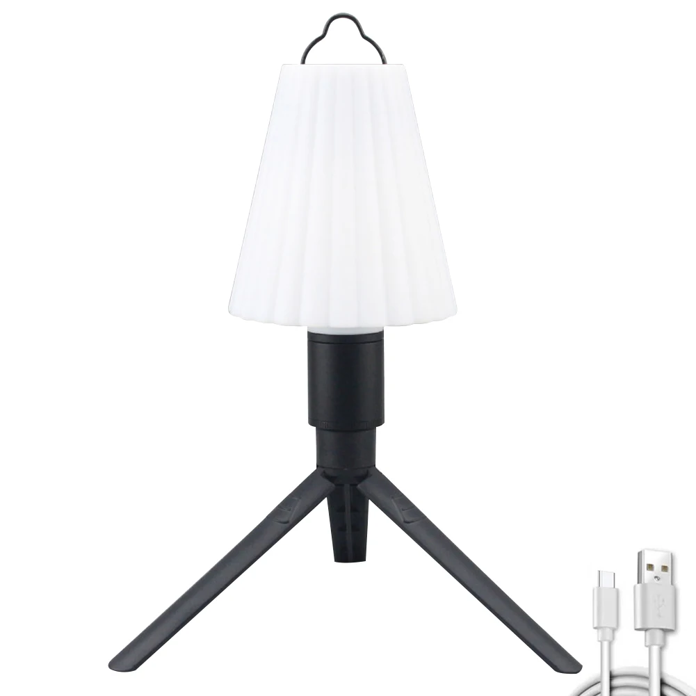 

2600mAh Portable USB Charging 6 Modes LED Lantern Flashlight with Tripod Aluminum Alloy Emergency Camping Lights Outdoor Tent