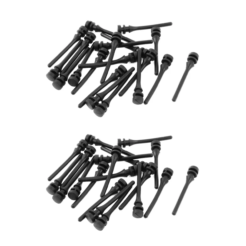 

New PC Case Fan Mouting Pin Anti Noise Vibration Rubber Screws 40 Pcs