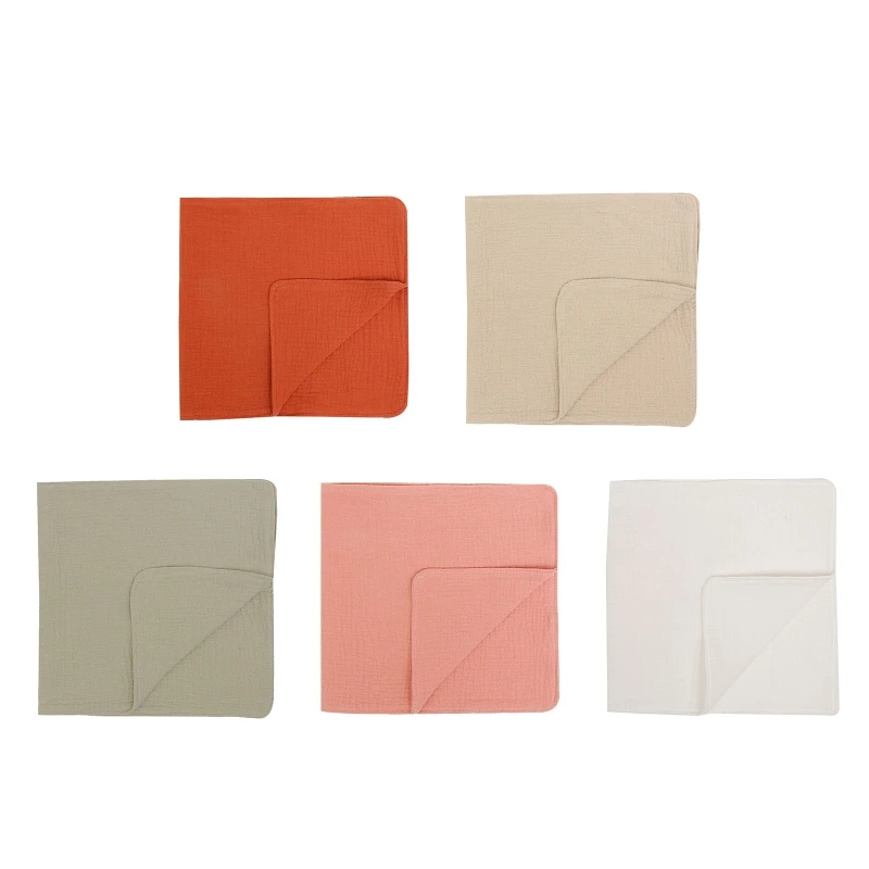 

67JC хлопчатобумажные полотенца для лица для новорожденных с чувствительной кожей, идеально подходит для детской записи