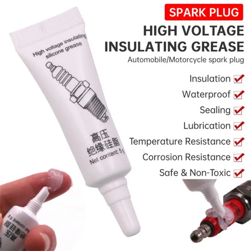 

Automobile Spark Plug High Voltage Insulating Grease Ignition Coil Silicone Grease High And Low Temperature Corrosion Resistance