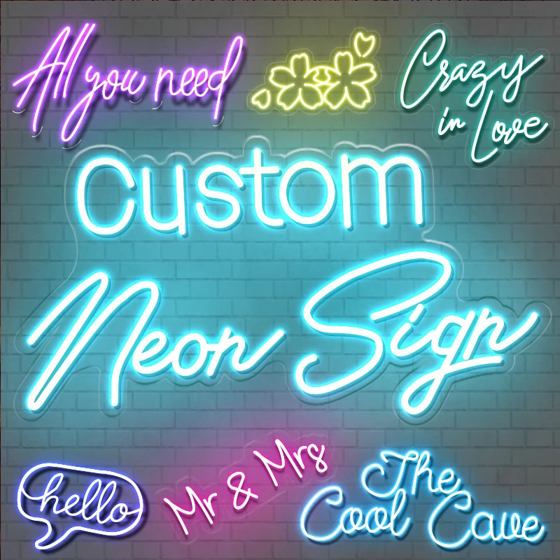 

Неоновая вывеска TLEDMP