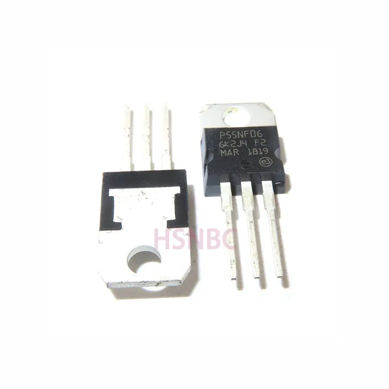 

10Pcs STP55NF06 P55NF06 TO-220 100% Brand New Original Stock