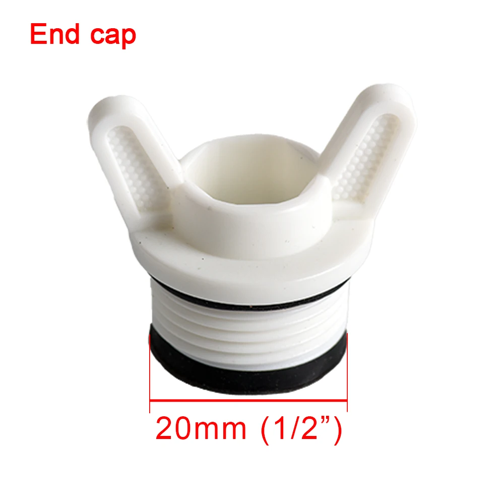 

PVC заглушки для труб 1/2 3/4 1" BSP