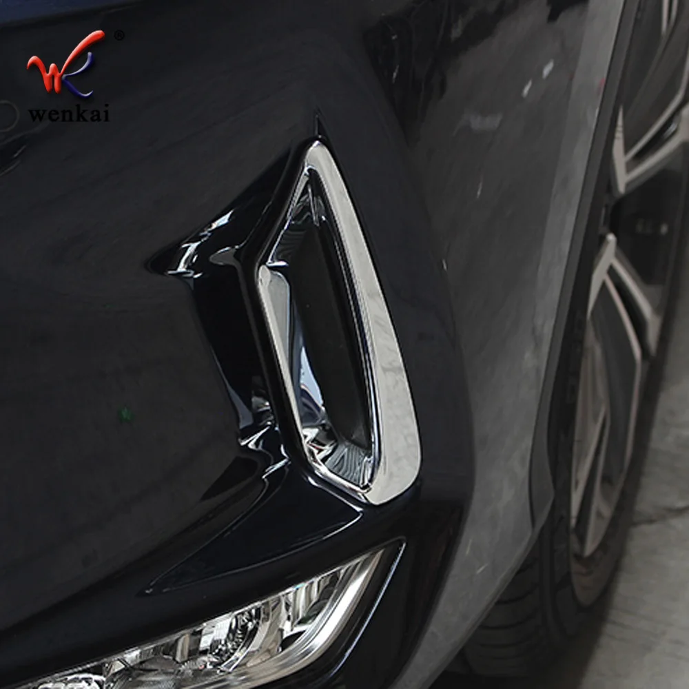 Для Lexus Rx300/450hl 2020 2021 2022 передняя противотуманная фара гальванизированная декоративная яркая Рамка передняя противотуманная фара крышка автомобильные наклейки