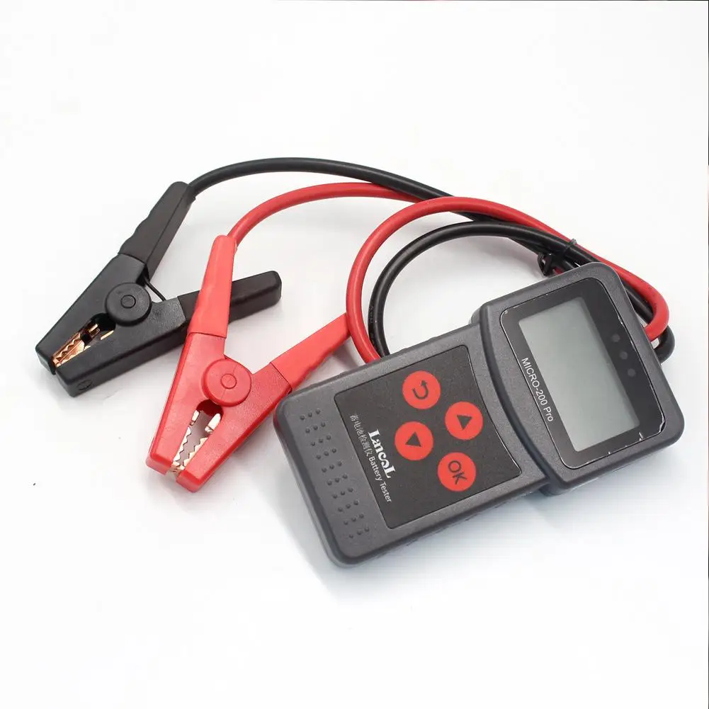 

Micro-200 Pro Car Battery Tester 12v 3-220ah Battery Analyzer Charging Test Diagnostic Tool (western European Version)