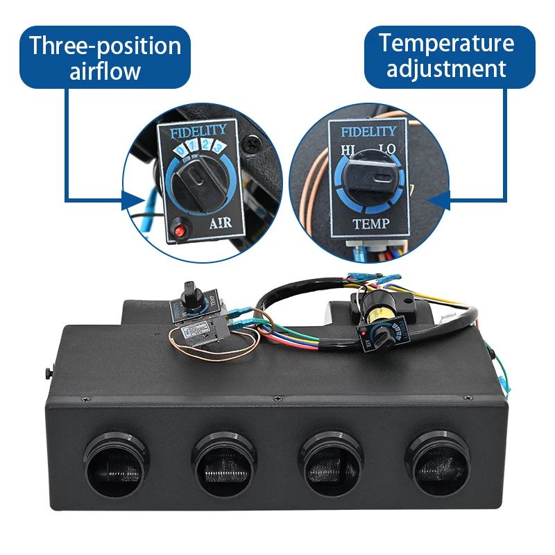 Универсальный автоматический испаритель кондиционера в сборе 12 В/24 В