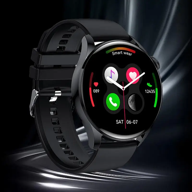 

Revolutionize Your Fitness with the Smart Watch - Bluetooth Connectivity, Heart Rate Monitoring, and Blood Pressure Tracking