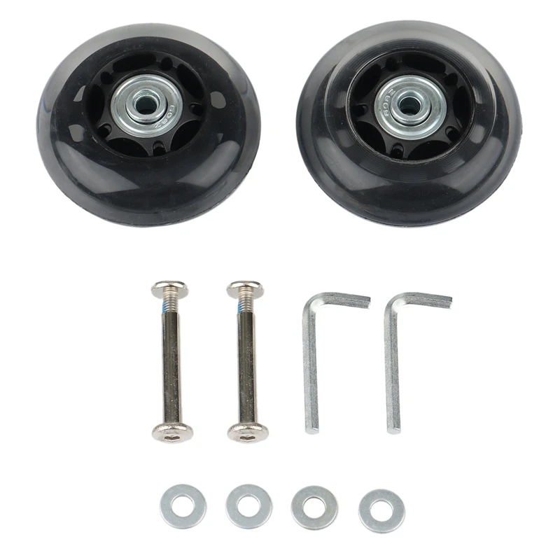 

Luggage Accessories Wheels Aircraft Suitcase Pulley Rollers Mute Wheel Wear-Resistant Parts Repair 68X24mm