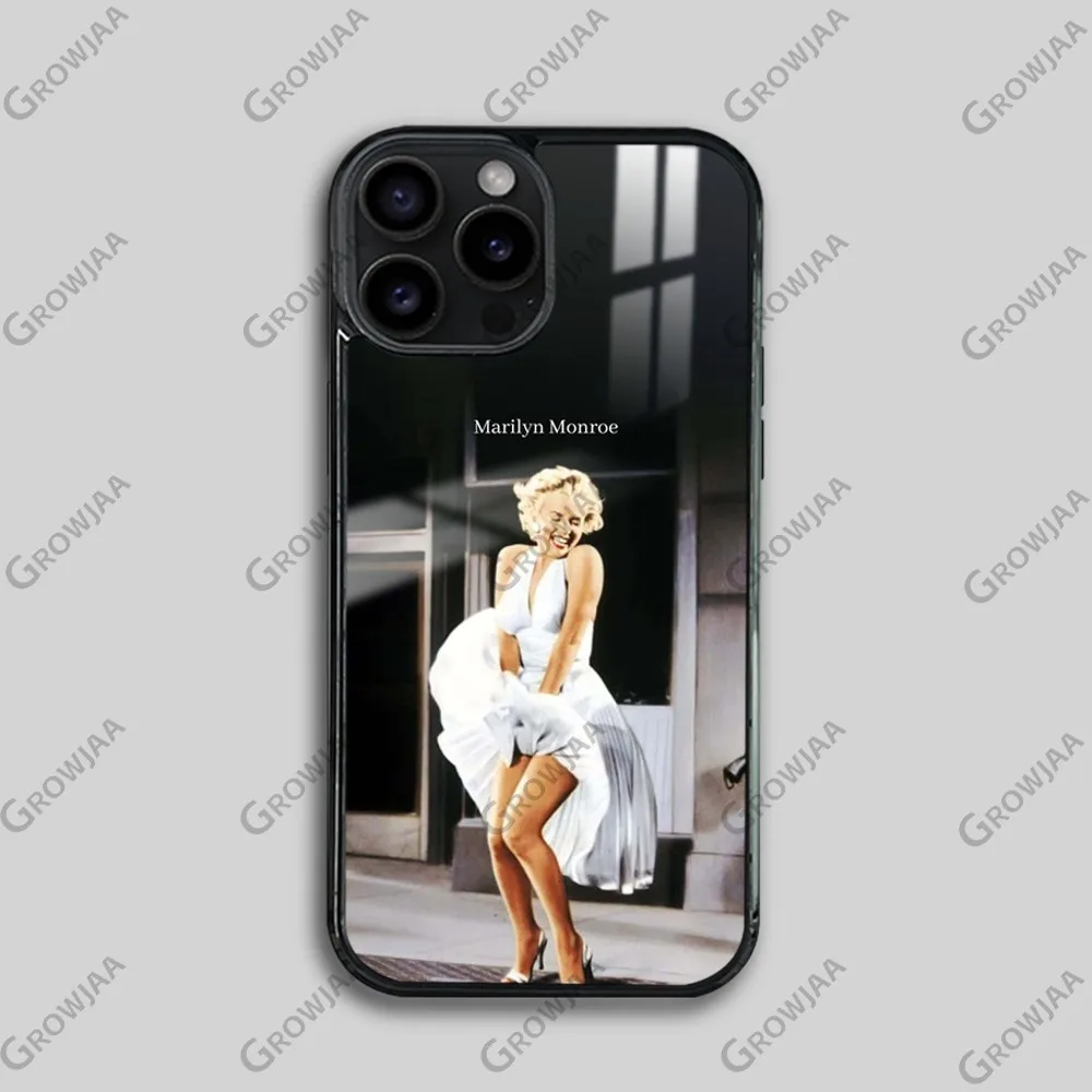 Сексуальный M-Marilyn M-Mon-Рой чехол для телефона iPhone 16 15 14 13 12 11 Pro Max Plus Mini Magsafe