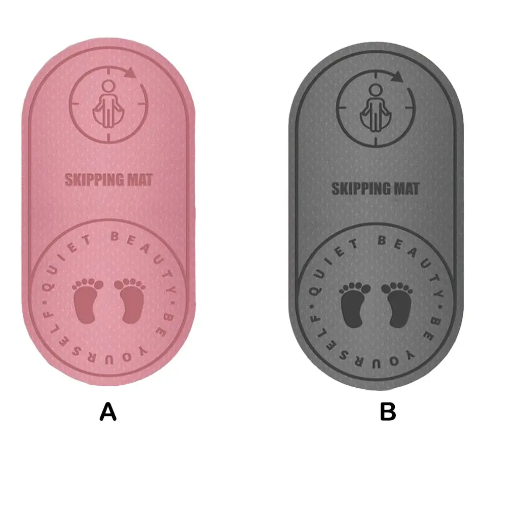 

Jump Rope Mat Exercise Cushioning Mute Yoga Mat Sound Insulation And Shock Absorption High Density Board Anti-noice Mat