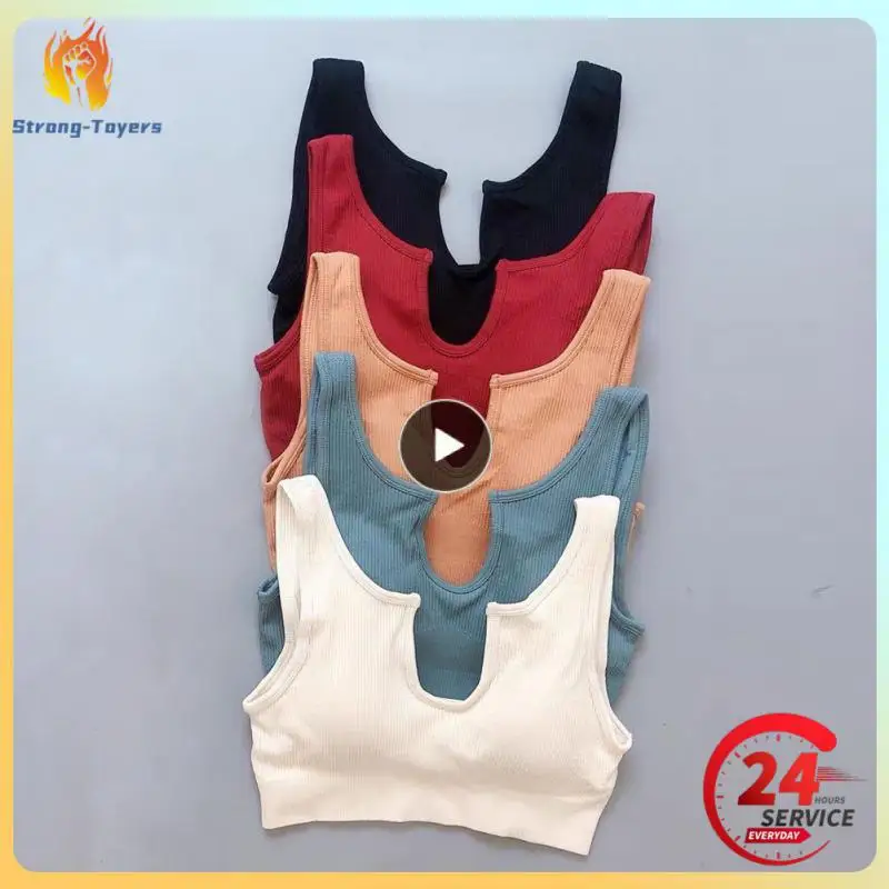 

Sports Bra Suit Fitness Running Sets Women Breathable Yoga Vest Deep U Gather Sexy Comfortable Sports Bra Fitness Shorts
