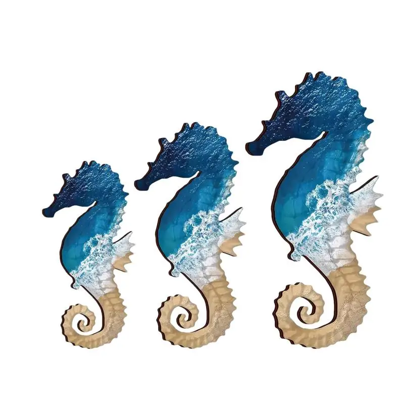 3 шт. декоративные деревянные украшения на стену