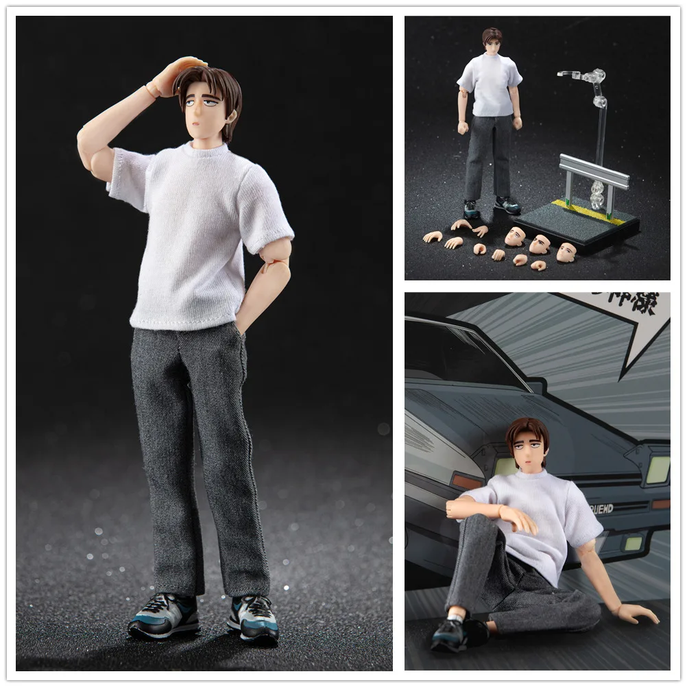 

Dasin GT model 6 inch action figure anime Initial D Fujiwara Takumi model ND085 *