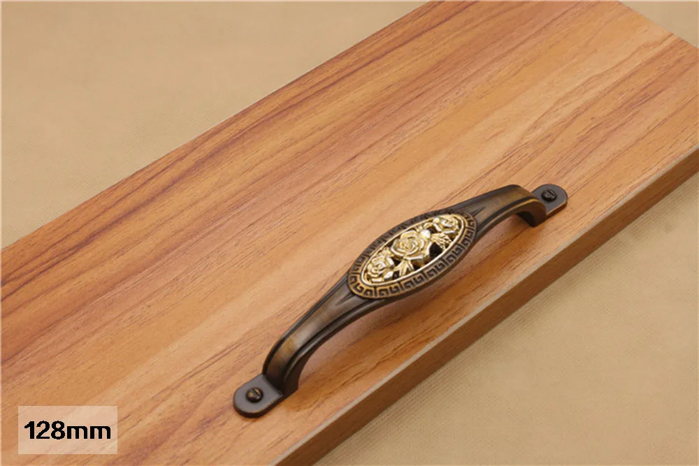 

Антикварные кофейные розовые ручки для мебели