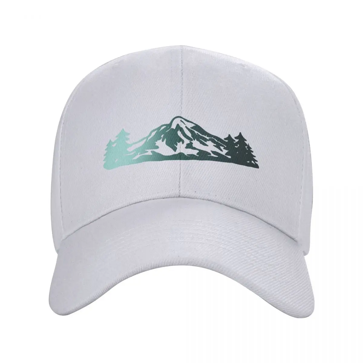 

Mount Rainier Hat Men Women Hip-Hop Mountain Range Dad Hat Sun Hat Fishing Hat Breathable Polyester Baseball Cap Autumn