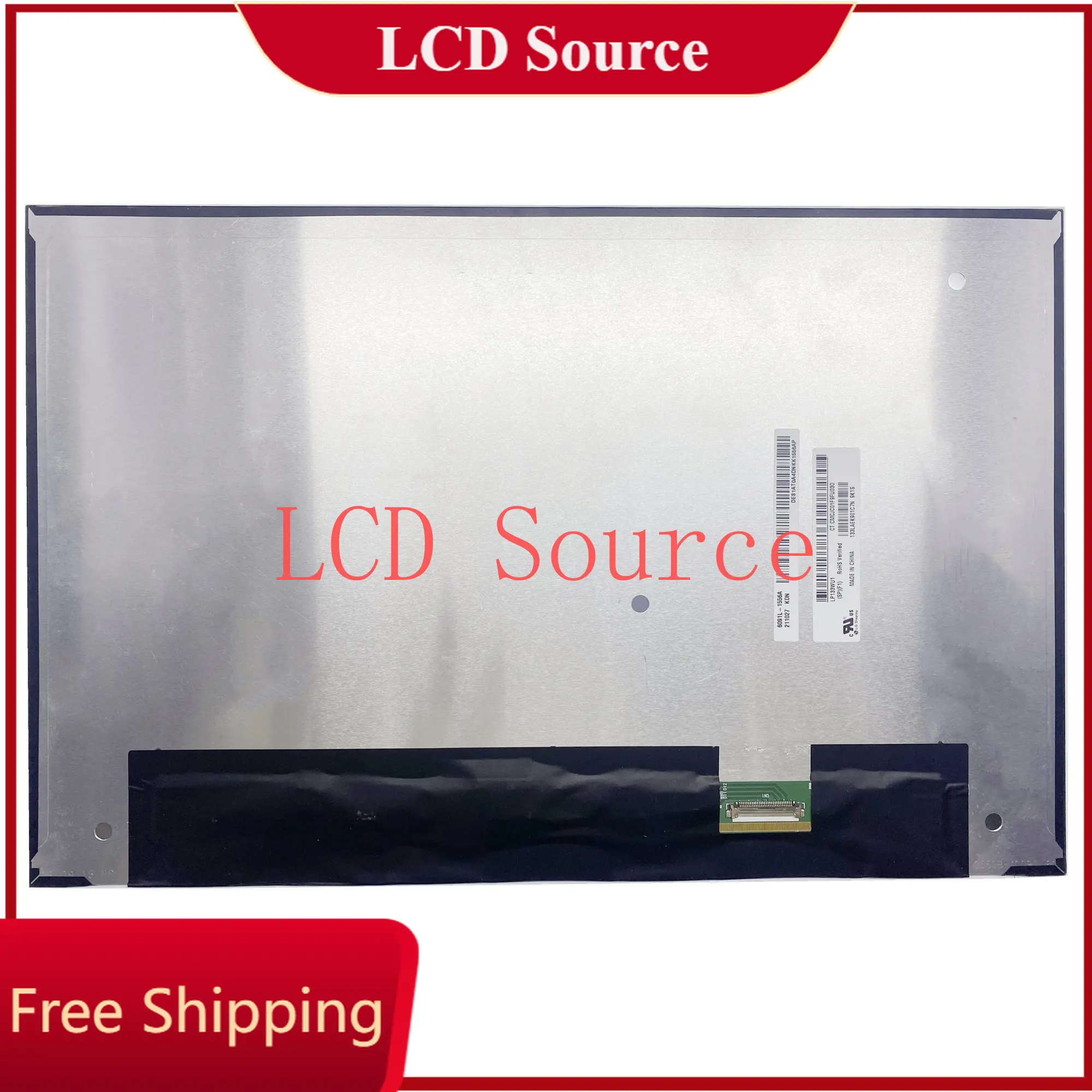 

LP133WU1 SPF1 13,3 ”1920(RGB)× 1080 FHD 30-контактная панель дисплея TFT-LCD Стандартный экран